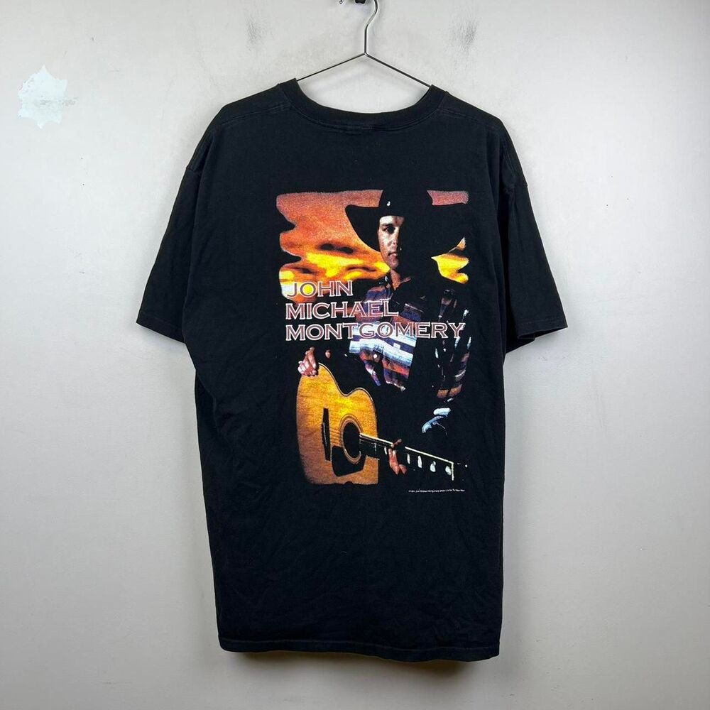 Vintage 1994 John Michael Montgomery Graphic Country Tee Size XL